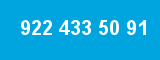 922 433 50 91